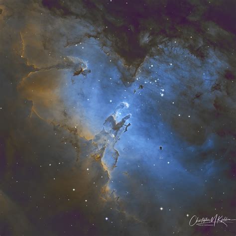 M16 The Eagle Nebulapillars Of Creation Telescope Live