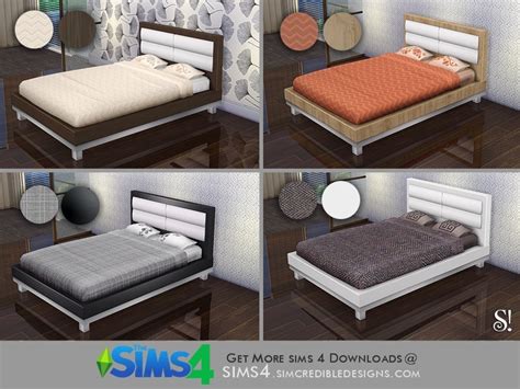 Simcredibles Gloss Bed