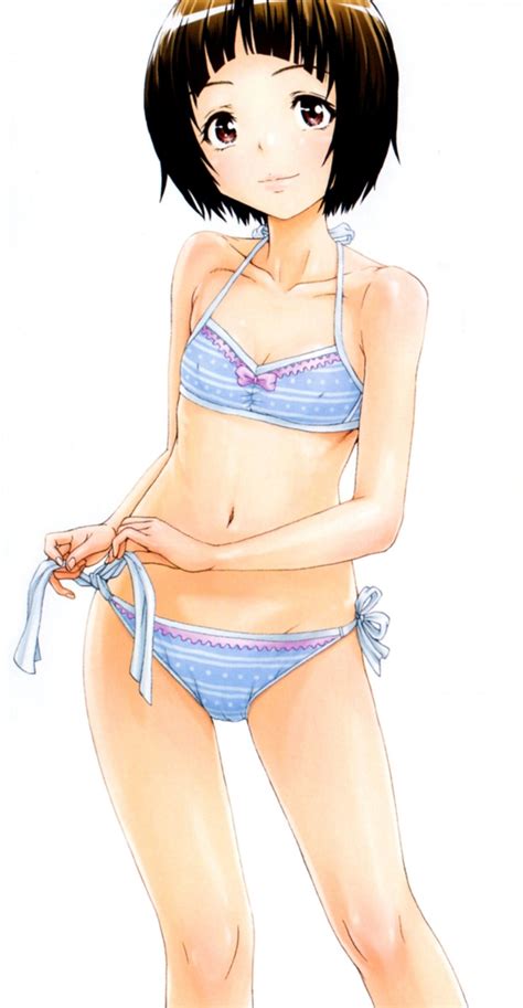 Uran Harukaze Konomi Mujaki No Rakuen Absurdres Highres Tagme 10s 1girl Bikini Blue