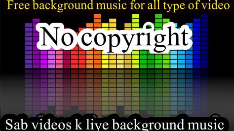 You can use this music for free in your multimedia project (online videos (youtube, facebook,.), websites, animations, etc.) as long as you credit bensound.com (in the description for a video). Copyright Free music for YouTube videos - YouTube