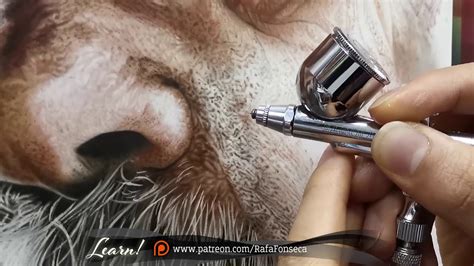 Video Tutorial How To Paint Realistic Skin With Airbrush Youtube