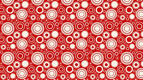 Red Circle Pattern