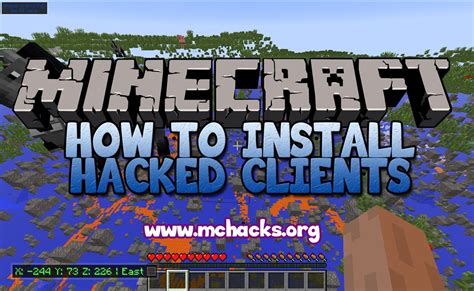 How To Install Hacked Clients For Minecraft Launcher MChacks Org