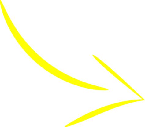 Arrow Right Yellow Clip Art At Vector Clip Art Online