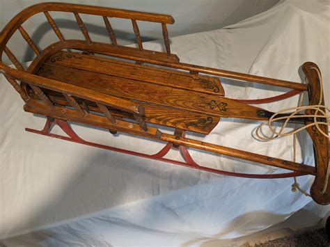 Fleetwing Antique Sled 200 Anybody Know The History And Value Of This