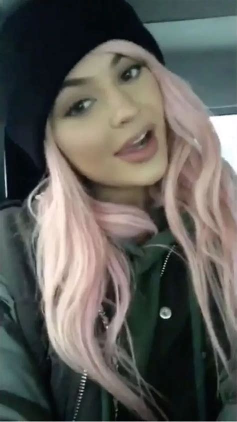 Kylie Jenner Reveals Huge Pout In Raunchy Snapchat Clips With Some Of