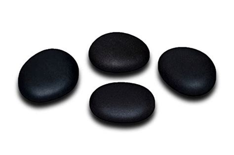Set Of 4 Large Massage Stones Smooth Certified Basalt Stone For Stone Massage In Home Massage