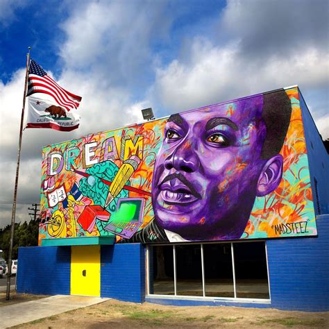 Powerful Martin Luther King Jr Murals Around La Secret Los Angeles