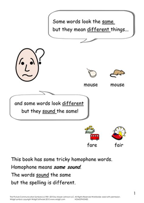 Homophones Homonyms Homographs Illus Teaching Resources