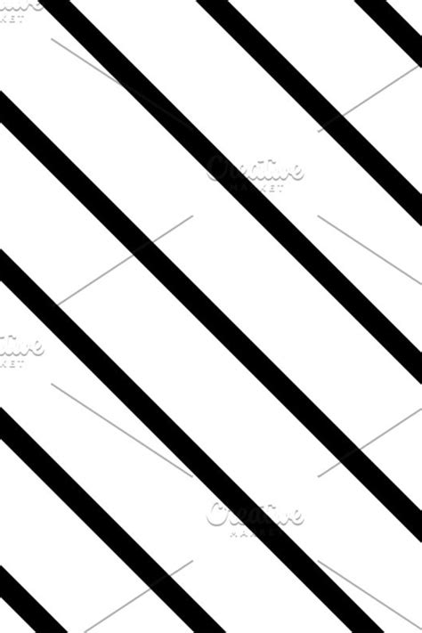 Black And White Diagonal Stripes Geometric Background Black And