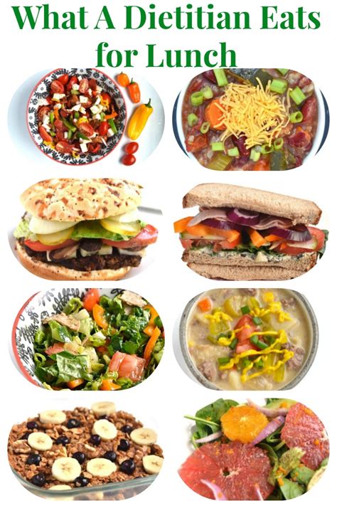 Most people have no time to go back home for lunch so they eat at school, cafes, pubs or restaurants. What a Dietitian Eats for Lunch | The Nutritionist Reviews