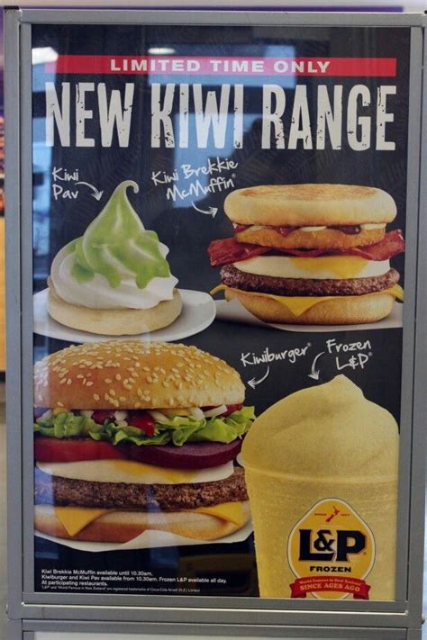 Mcdonald's is the reigning fast food king with their (now defunct) supersizing, dollar menu, and extra value meals. McDonald's NZ Kiwi Range | Food, Kiwi, Mcdonalds