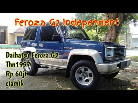 Daihatsu Feroza G2 Independent 1997 YouTube