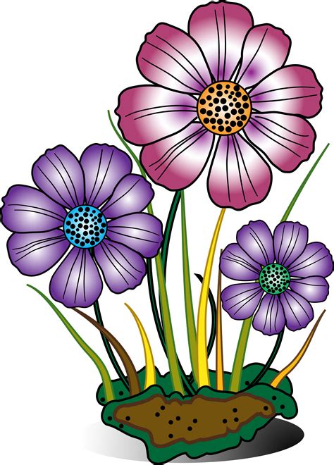 Flower Clipart Bw 10 Free Cliparts Download Images On
