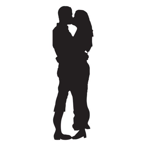Polish your personal project or design with these kissing transparent png images, make it even more personalized and more attractive. Couple kissing sweetly silhouette - Transparent PNG & SVG ...