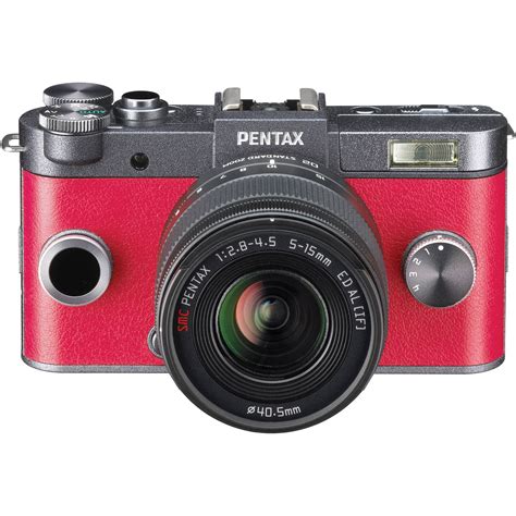 Pentax Q S1 Mirrorless Digital Camera With 5 15mm Lens 06154 Bandh