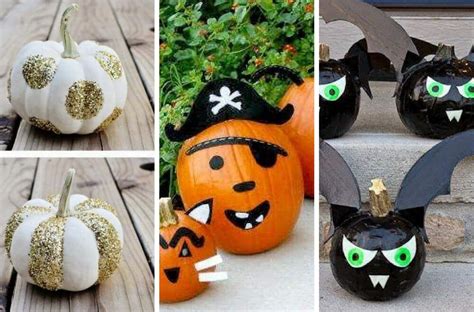 Easy No Carve Pumpkin Decorating Ideas Mums Make Lists