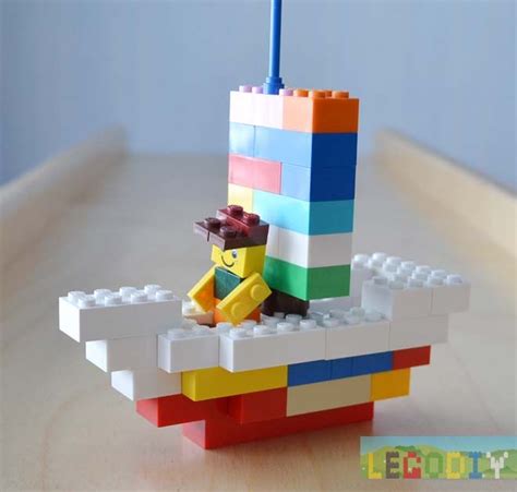 Build Lego Boats ~ Build Wooden Shipm