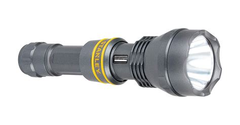 Stanley Rechargeable 500 Lumen Led Flashlight With Usb Power Charger