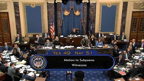 u s senate to vote wednesday on trump verdict in impeachment trial cgtn
