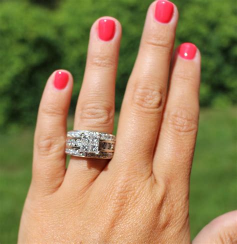 3.5 carat Quad Princess Cut Engagement Ring | I Do Now I Don't