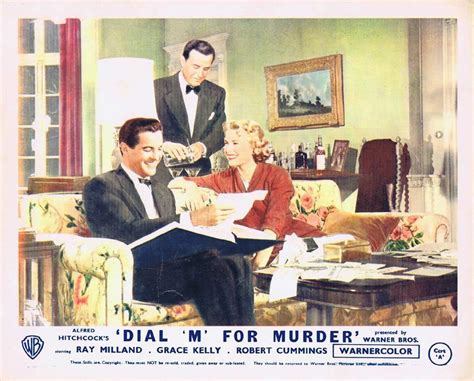Dial M For Murder Front Of House Movie Still 2 1954 8 X 10 Grace Kelly