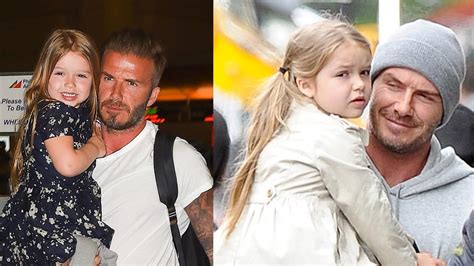 David Beckham Said He Banned Victoria From Cutting Daughter Harpers Hair