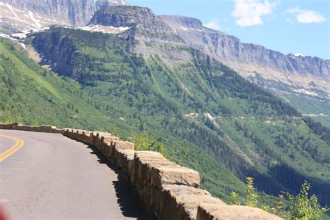 Going To The Sun Road In Glacier Ntl Park In Montana Drive It This