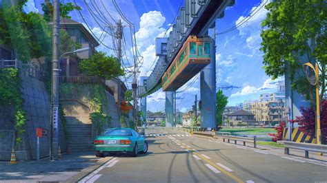 Cute Anime Street Wallpapers Wallpaper Cave