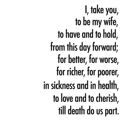 20 Traditional Wedding Vows Example Ideas Youll Love
