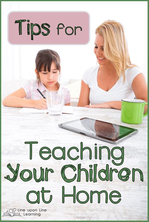 Tips For Teaching Children At Home A Link Up To Help Bc Parents