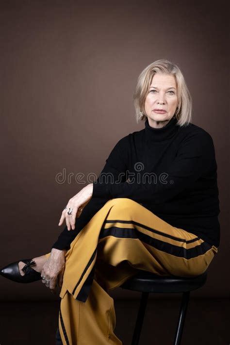 elegant mature women portrait stock image image of lifestyles looking 237279971
