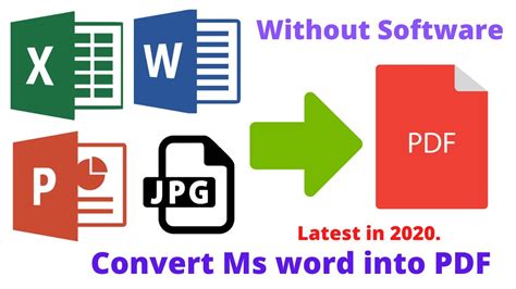 Convert Ms Word File To Pdf File Online Ms Word To Pdf File Pdf