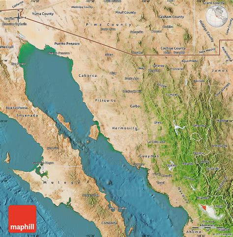 31 Map Of Sonora Mexico Maps Database Source