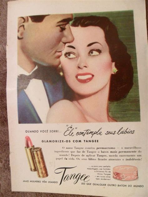 batons tangee 1950s makeup vintage makeup ads vintage beauty vintage ads makeup history