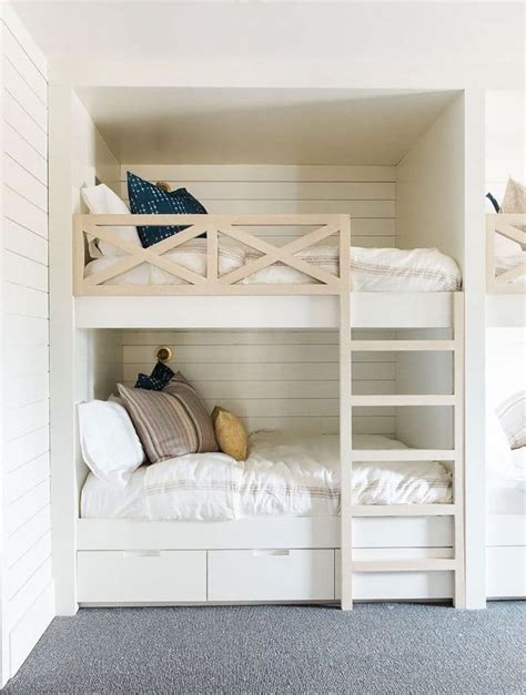 Built In Bunk Beds For A Small Room Young House Love Diy Bunk Bed