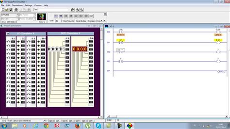 Add the components to the circuit board to. PLC Simulator RSLogix Relay Logic instructions - YouTube