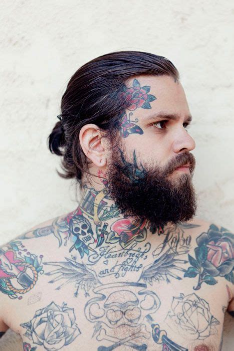 Beards Ftw — Follow Beardsftw Long Hair Beard Beard Tattoo