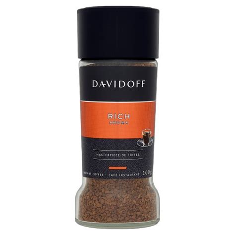 Maybe you would like to learn more about one of these? Davidoff Rich Aroma Instant Coffee 100g - Tesco Groceries