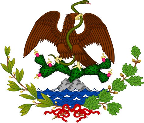 Escudos de las banderas de México significado elementos e historia México Desconocido