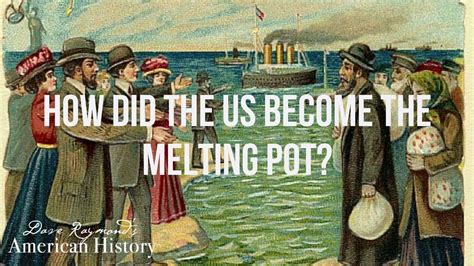What Was The Melting Pot Culture Us American History Homeschool