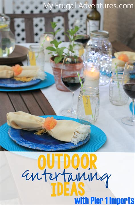 5 Tips For Easy Outdoor Entertaining My Frugal Adventures