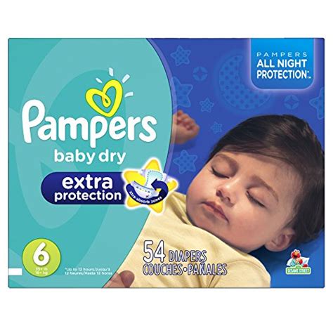 Pampers Baby Dry Extra Protection Diapers Size 6 54 Count Pricepulse