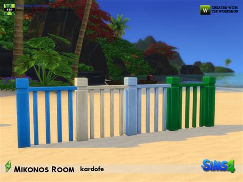 The Sims Resource Kardofemikonos Roomfence Recolor