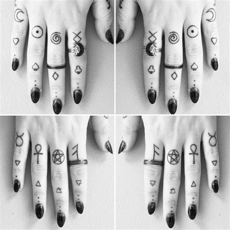 Finger Tattoo Symbols And Meaning Best Design Idea