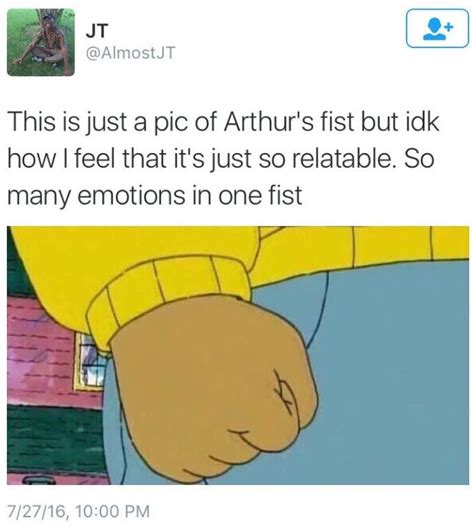 Arthur Meme Small Fist Davidchirot