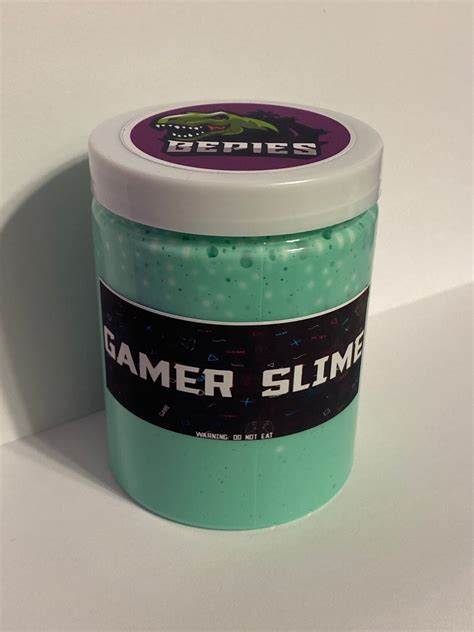 Gamer Slime 8oz Etsy
