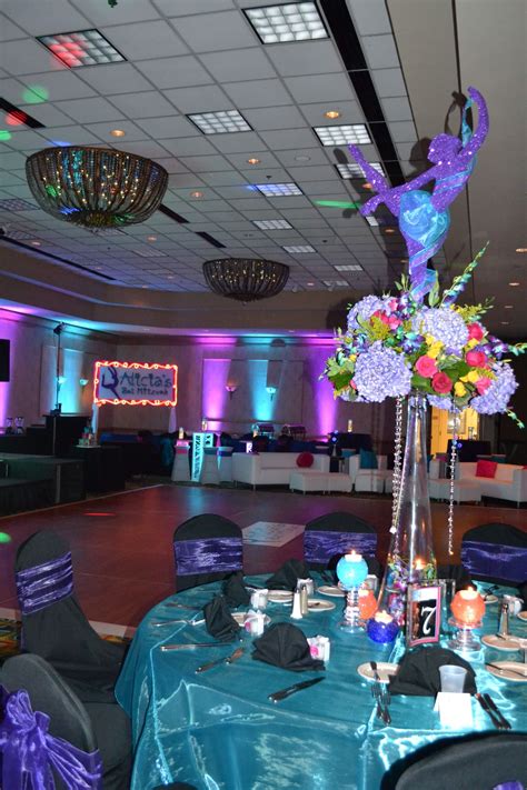 Dance your way through the decades with this super cute prom theme. Dance Themed Bat Mitzvah Event Decor Party Perfect Boca ...