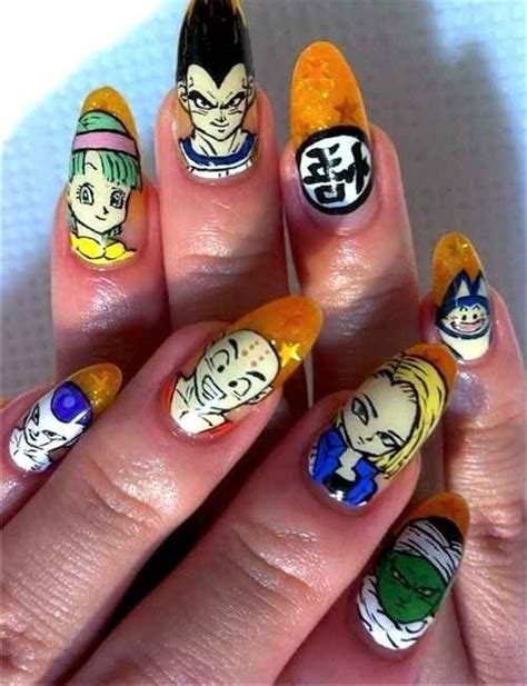 Impeakablenails pinterest @hair,nails, and style. 31 Images Of Gorgeously Geeky Nail Art | Best nail art designs, Simple nail art designs, Anime nails
