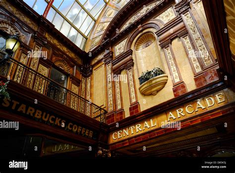 Central Arcade Shopping Centre Newcastle Upon Tyne Stock Photo Alamy